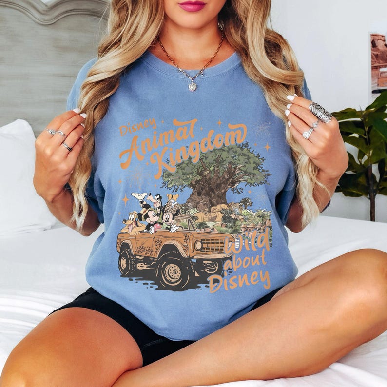 Comfort Colors Disney Animal Kingdom Safari Shirt, Mickey and Friends Safari Shirt, Disney Safari Mode Shirt, WDW Shirt, Disney Family Shirt image 9