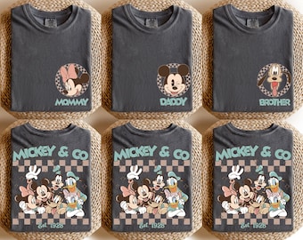 Custom Disney Mickey And Co Shirt, Mickey And Friends Shirt, Disney Family 2026 Trip Shirts, Disney Vacation Shirt, Disney Group Shirts