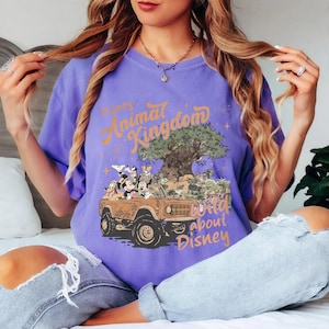 Comfort Colors Disney Animal Kingdom Safari Shirt, Mickey and Friends Safari Shirt, Disney Safari Mode Shirt, WDW Shirt, Disney Family Shirt image 8