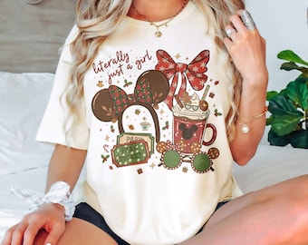 Retro Minnie Coffee Christmas Shirt, Disney Christmas Shirt, Gingerbread Cookies Shirt, Disney Gingerbread Shirt, Disney Holiday Day Shirt