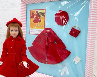 Tenue Skipper Dress Coat #1906 – Vintage Mattel – Pour Barbie (1964-65)