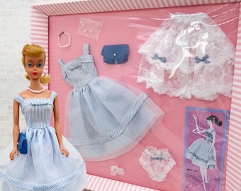 Vintage Barbie #933 “Movie Date”Complete, Dress, purse, shoes Slip, panty, jewelry Extras READ(NO Doll)Used