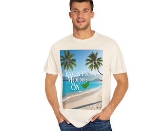 Vacation Mode ON T-Shirt: Relaxing Summer Beach Tee