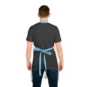 Grembiule personalizzato per papà, regalo di cucina "The Bad Joke Legend", grembiule da chef divertente per la festa del papà, accessorio da cucina, regalo per lui, riunione di famiglia immagine 10