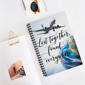 Reise Spiralblock, Reisebegleiter, beste Freunde, Trips, Perfekt für Wanderlust Liebhaber, Reisejournal, Geschenkidee, Abenteuertagebuch