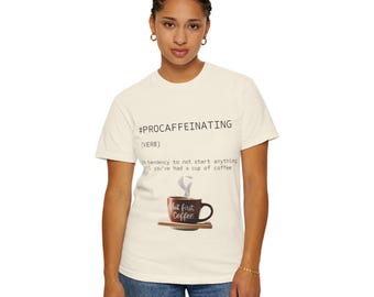 Maglietta ProCaffeinating: abbigliamento unisex per gli amanti del caffè