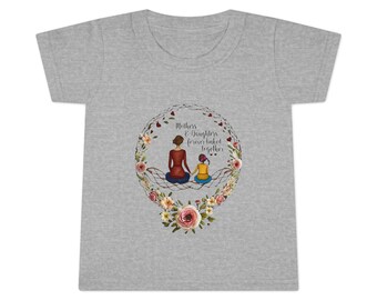 Floral Mothers & Daughters T-Shirt: Matching Toddler Tee