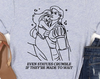 Statues Crumble PNG file for Shirt - Prince Eric Little Mermaid - Taylor Swift