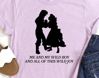 Wild Boy PNG file for Shirt - Rapunzel and Flynn Rider