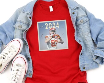 Kids T-Shirt - Taylor's Version - Travis Kelce - Fearless Heart Hand - Swiftiebowl - Superbowl