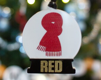 Red (Taylor's Version) Snowglobe Ornaments - Eras Tour - Taylor Swift - Swiftmas Tree