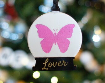 Lover Snowglobe Ornaments - Eras Tour - Taylor Swift - Swiftmas Tree
