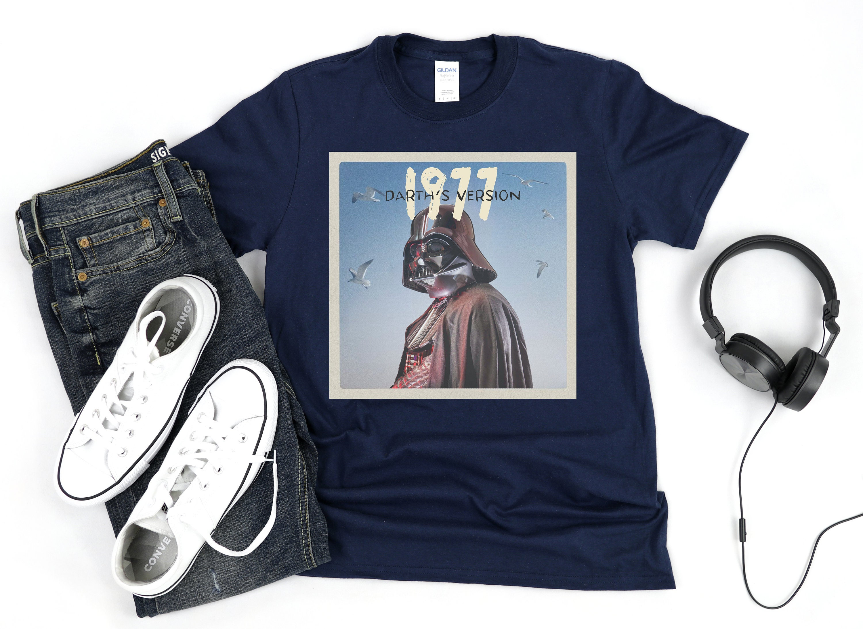 Darth Vader's Version PNG File for Shirt - Star Wars - 1989