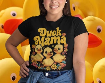 Duck Mama Shirt: Funny Farm Animal Tee - Duck Lover Gift