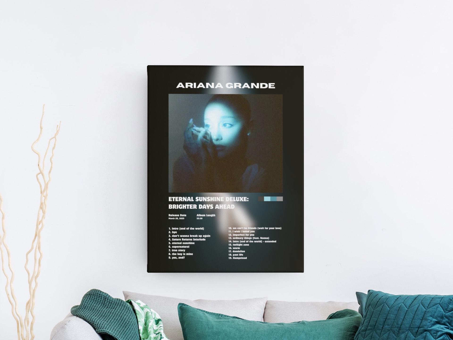 Ariana Grande Eternal Sunshine Deluxe Album Wall Art | Music Inspired  Poster | Music Album Poster Print | Trendy Wall Art | Music Wall Art - Etsy, image size:1920x1440