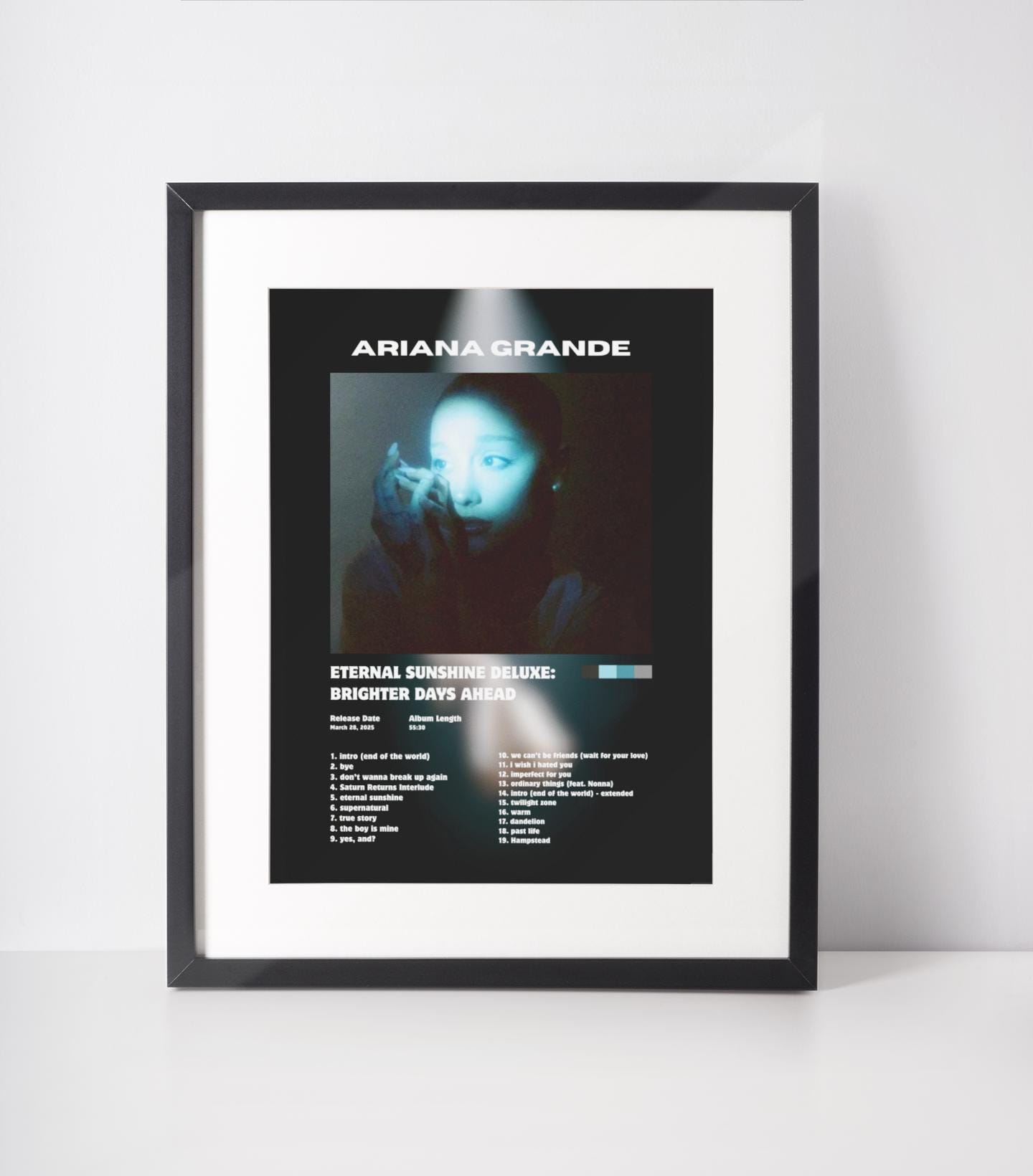 Ariana Grande Eternal Sunshine Deluxe Album Wall Art | Music Inspired  Poster | Music Album Poster Print | Trendy Wall Art | Music Wall Art - Etsy, image size:1440x1640