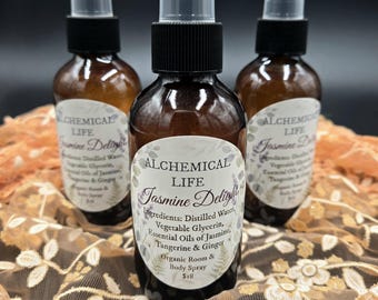 Jasmine Delight Essential Oil Spray