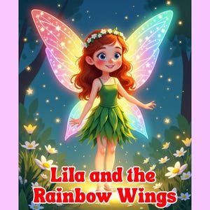 Kids Storybook | Lila the Fairy Story | Instant Digital Download