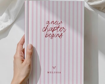 Diario de un nuevo capítulo: Regalo de graduación personalizado para la promoción de 2026 o recuerdo de un hito importante.