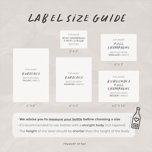 Pregnancy Announcement Wine Label, Custom Baby Reveal Gift for Grandparents, Personalized Bottle Sticker, Baby Shower Gift imagem 4