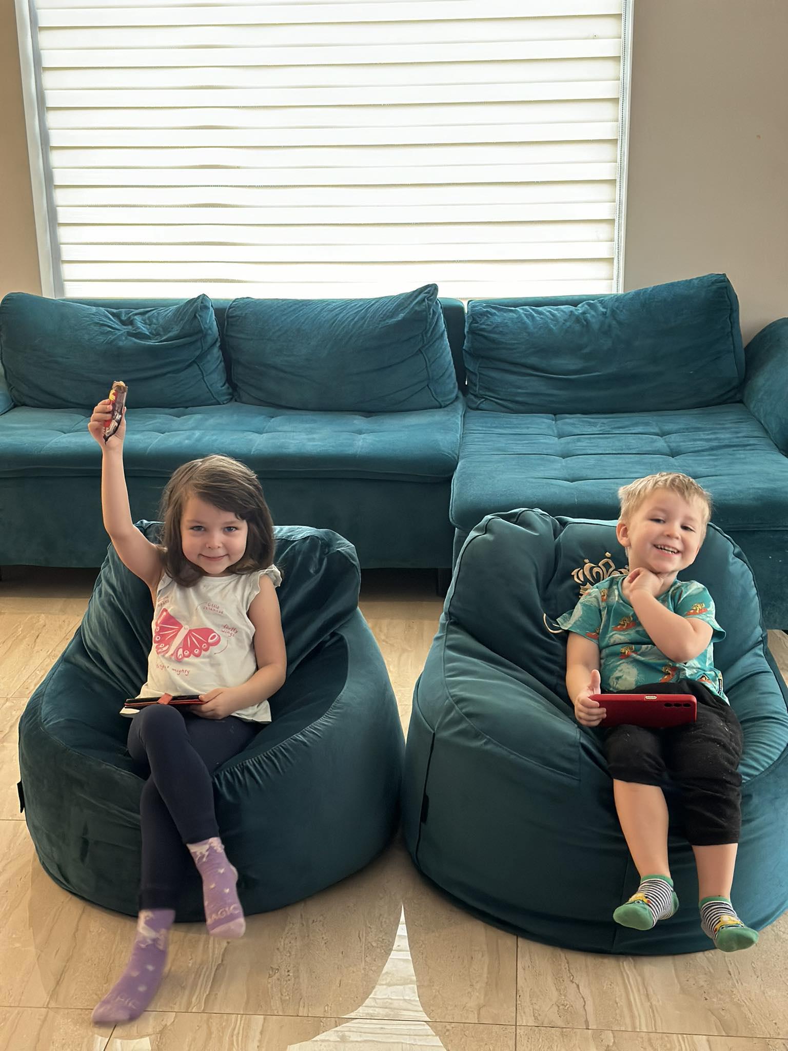 Green Bean Bag Cover