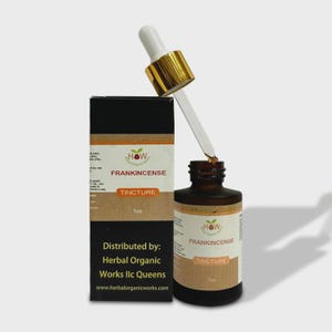 Organic Frankincense Tincture - Frankincense Plant Extract Pure drops - Pure Frankincense Extract
