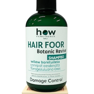 Botanical Hair Food Shampoo | Organic Herbal Blend | Sulfate-Free Natural Hair Care for Scalp & All Hair Types