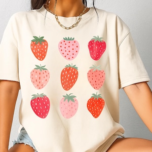 Strawberries Png, Summer Png, Vintage Strawberry Png, Strawberry Festival Png, Berry Png, Strawberry clipart, Instant Download