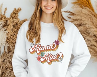 Mama SVG | Retro Groovy Mama Shirt Design | Mother’s Day SVG for Cricut & Silhouette