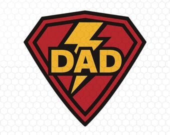 Super papa Png, Lightning Bolt papa Png, Funny papa Png, papa Png, grand-père Png, fête des pères Png, téléchargement numérique