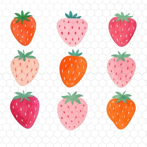 Strawberries Png, Summer Png, Vintage Strawberry Png, Strawberry Festival Png, Berry Png, Strawberry clipart, Instant Download