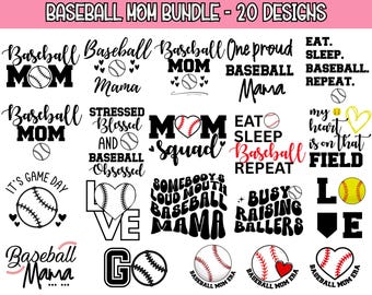 Baseball Mom Png, Baseball Mama Png, Baseball Png Bundle, Baseball Heart Png, Baseball Png, Baseball Mom Life Png, Baseball Mom Png Bundle
