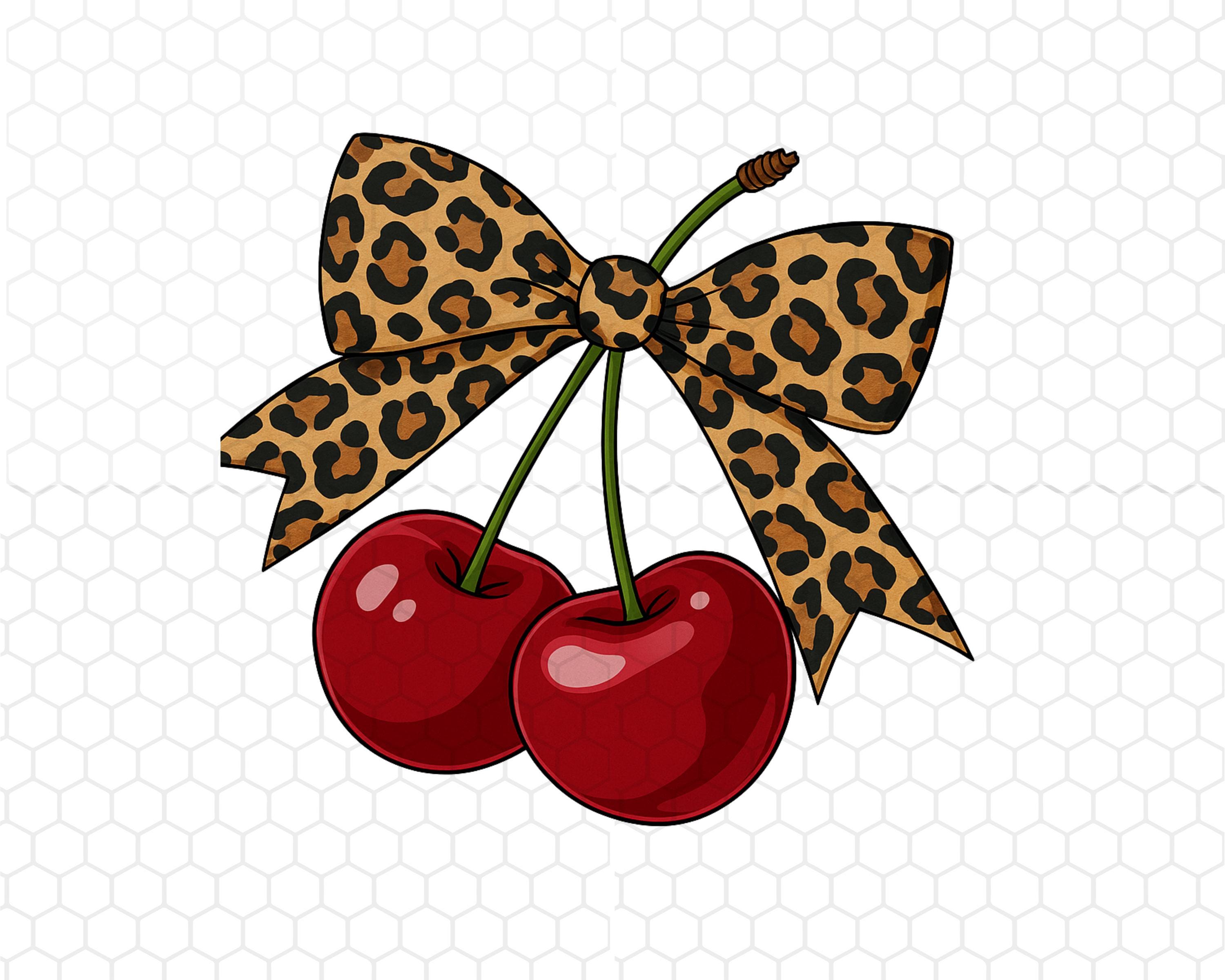 Coquette Cherry Png, Cherry Bow Png, Valentine Coquette Png, Valentines Png, Valentines Bow Png, Cheetah Bow Png, Digital Download
