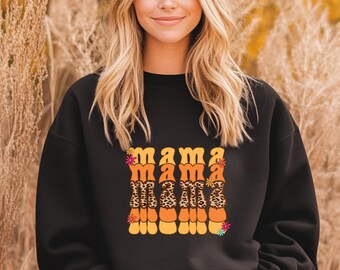 Mama SVG | Retro Groovy Mama Shirt Design | Mother’s Day SVG for Cricut & Silhouette