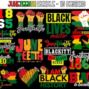 Juneteenth Png Bundle, Black History Png, Juneteenth 1865 Png, Emancipation Day Png, Juneteenth Shirt Png, Free-ish, Black Freedom Png