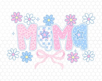 Mamá Floral PNG, Mamá Universitaria Png, Mamá Retro Png, Mamá Png, Mamá Preppy Png, Diseños de Sublimación de Mamá, Descarga Instantánea