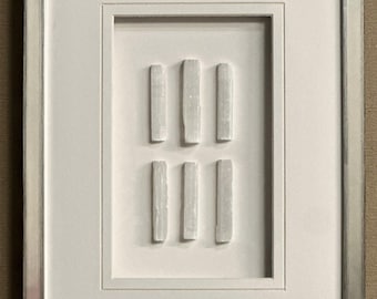 Framed Selenite's Sticks