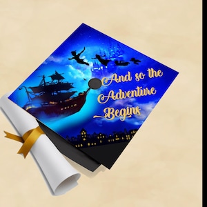 Fun glitter Graduation Cap Topper |  Graduation Decoration | Funny cap topper