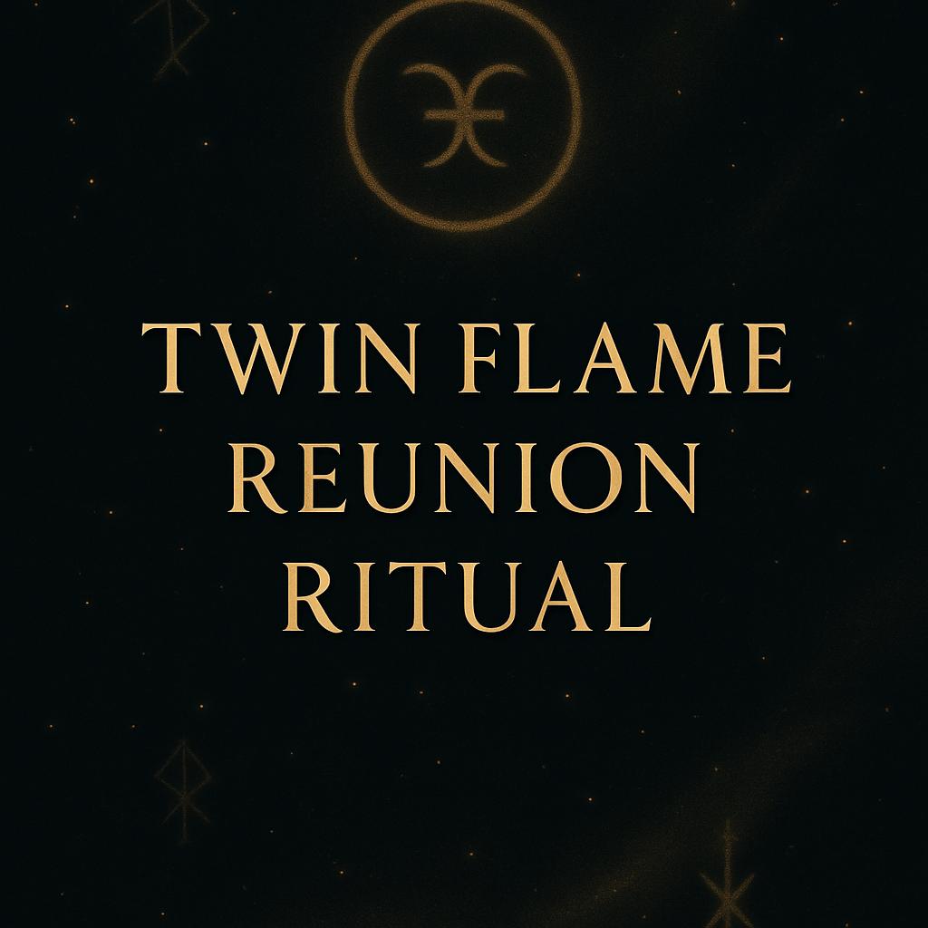 Twin Flame Ritual to Reignite Contact – Custom Sigil and Energetic