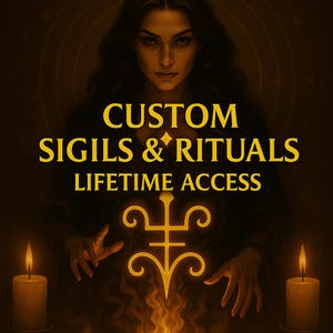 シジルクリエイターAI – 無制限のデジタルシジルと儀式ガイド | 即時永久アクセス