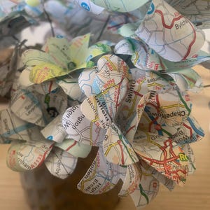 6 Vintage Karte Papier Forever Blumen Hochzeit/Dekor/Handwerk/Blumenstrauß/Geschenk