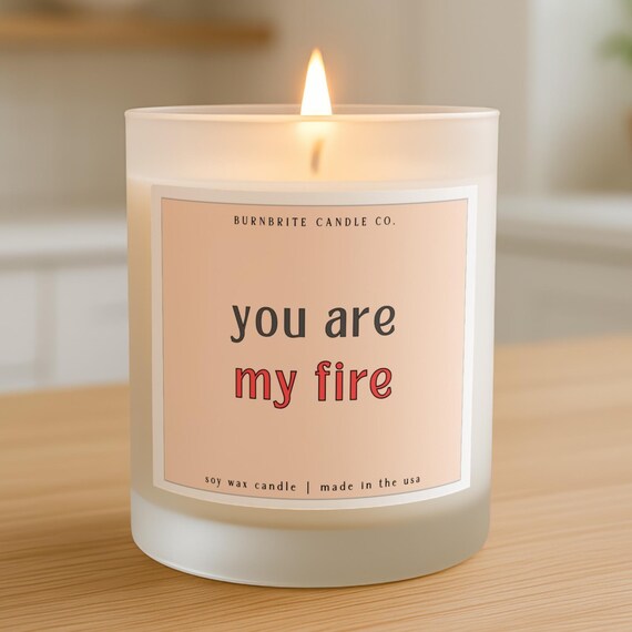 Frosted Glass Candle with Bamboo Lid