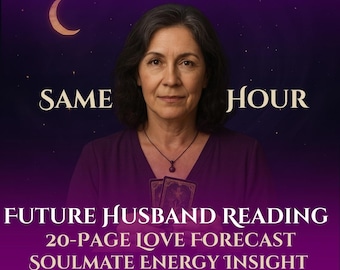 Same Hour Future Husband Reading – 20-Page Psychic Love Forecast and Soulmate Energy Insight