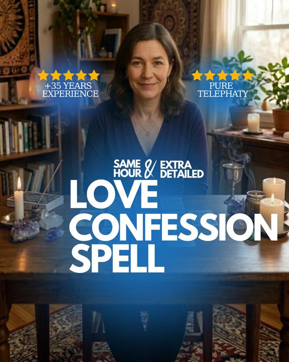 Love Confession Spell: Emotional Openness, Honesty, Clarity - SAME HOUR