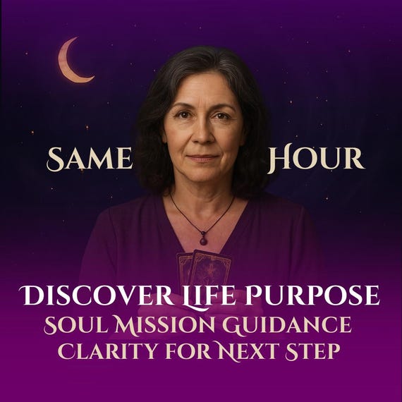 Same Hour Life Path Reading: Tarot & Numerology Soul Purpose Guidance