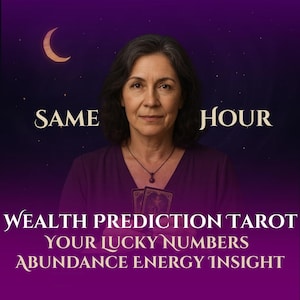 Same Hour Wealth Prediction – Lucky Number Tarot Reading for Lottery & Abundance Insight
