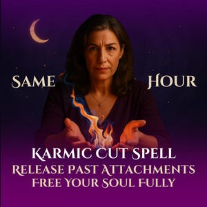 Same Hour Karmic Relationship Cut Spell: Release Love Ties