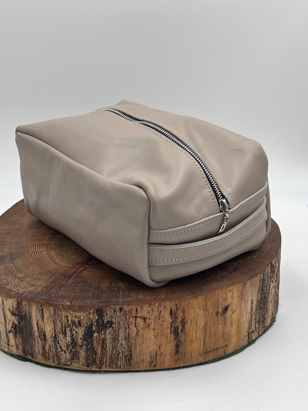 Large Dopp Men's or Women's Dopp Best Dopp Toiletry Buffalo Leather ...