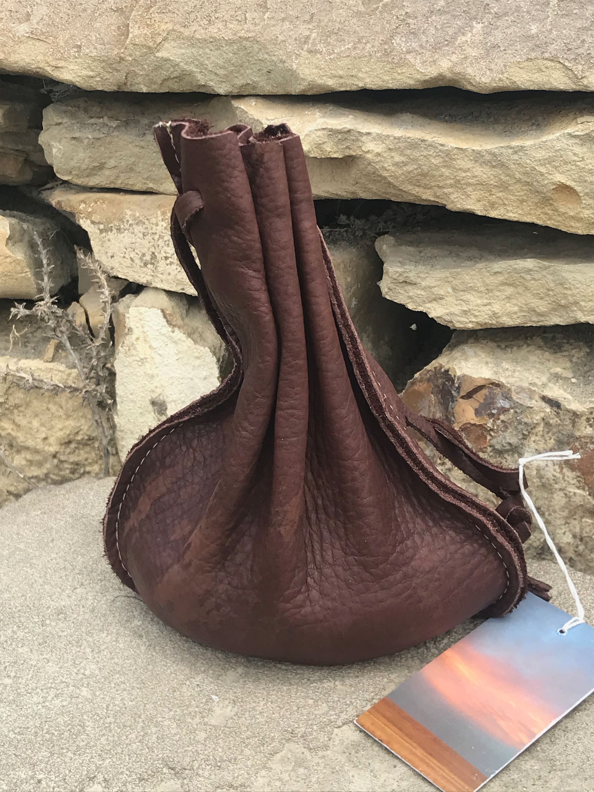 Gold bag Medicine Leather Bag dd dice Bag Medicine Bag For Healing Cr…