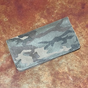Billetera de bolsillo Billetera pequeña Billetera de diseñador Funda de cuero para chequera